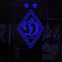 Акриловий 3D світильник-нічник Динамо