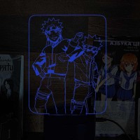Акриловый 3D светильник-ночник Наруто 4