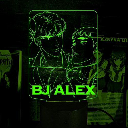 Акриловий 3D світильник-ночник Манхва BJ Alex