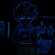 Акриловий 3D світильник-нічник Кіллуа Золдік Hunter × Hunter Хантер х Хантер