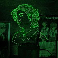 Акриловий 3D світильник-ночник Шуґа група BTS