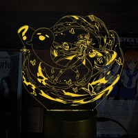 Акриловый 3D светильник-ночник Ху Тао 3