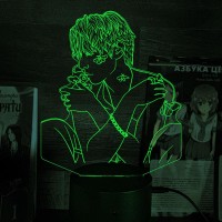 Акриловый 3D светильник-ночник Усон  группа The Rose