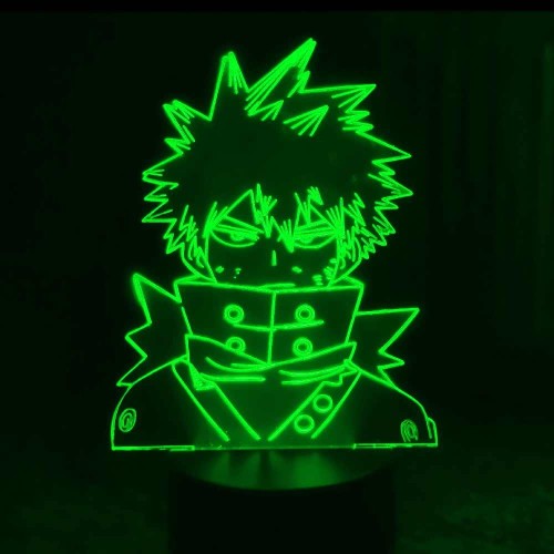 Акриловий 3D світильник-нічник Кацукі Бакуго