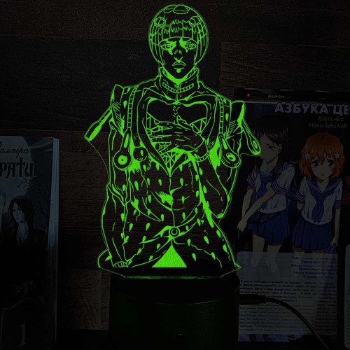 Акриловий 3D світильник-нічник Бруно Буччеллати