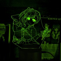 Акриловий 3D світильник-нічник Канао Цуюрі
