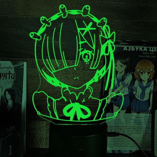 Акриловий 3D світильник-нічник Рем