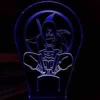 Акриловий 3D світильник-ночник Учиха Ітачі "Наруто"