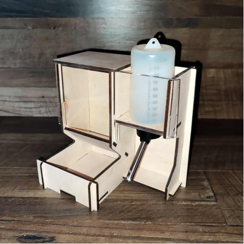 Годівниця з напувалкою 145х100х150 мм