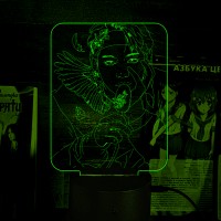 Акриловий 3D світильник-ночник Чонгук група BTS