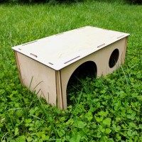 Домик для хомяка 200х100х100 мм