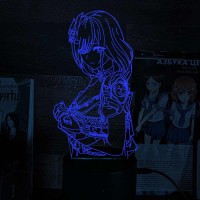 Акриловий 3D світильник-нічник Сегун Райдэн