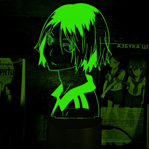 Акриловий 3D світильник-нічник Haikyu!! Волейбол!! Кенма Козуме