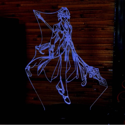 Акриловий 3D світильник-нічник Чжун Лі 2