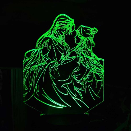 Акриловий 3D світильник-нічник Небесне благословення