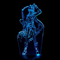 Акриловий 3D світильник-нічник Чайльд Тарталья