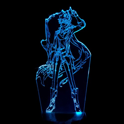 Акриловий 3D світильник-нічник Чайльд Тарталья