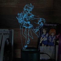 Акриловый 3D светильник-ночник Венти 2