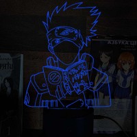 Акриловый 3D светильник-ночник Хатаке Какаши 2