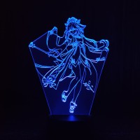 Акриловий 3D світильник-нічник Яе Міко