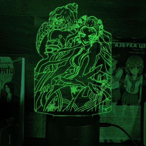 Акриловий 3D світильник-нічник Дакі та Г'ютаро