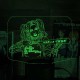 Акриловий 3D світильник-нічник Харлі Квінн