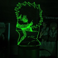 Акриловий 3D світильник-нічник Тойя Тодорокі