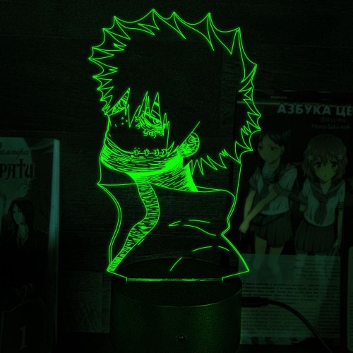 Акриловий 3D світильник-нічник Тойя Тодорокі