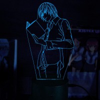 Акриловый 3D светильник-ночник Лайт Ягами Тетрадь смерти